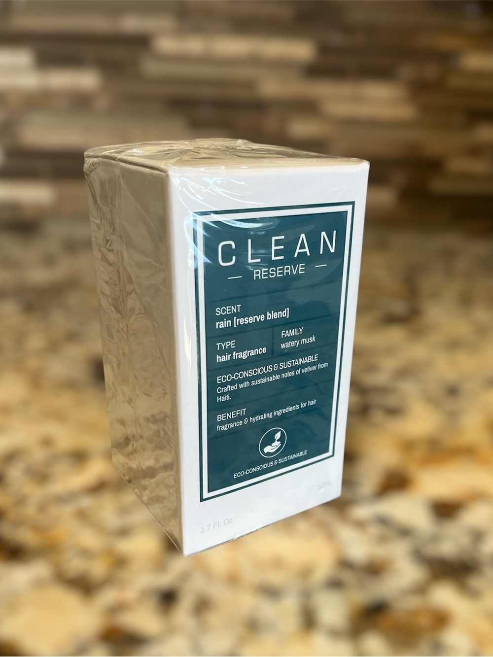 Clean Reserve Hair Fragrance, Rain Scent, 1.7 oz 50 ml